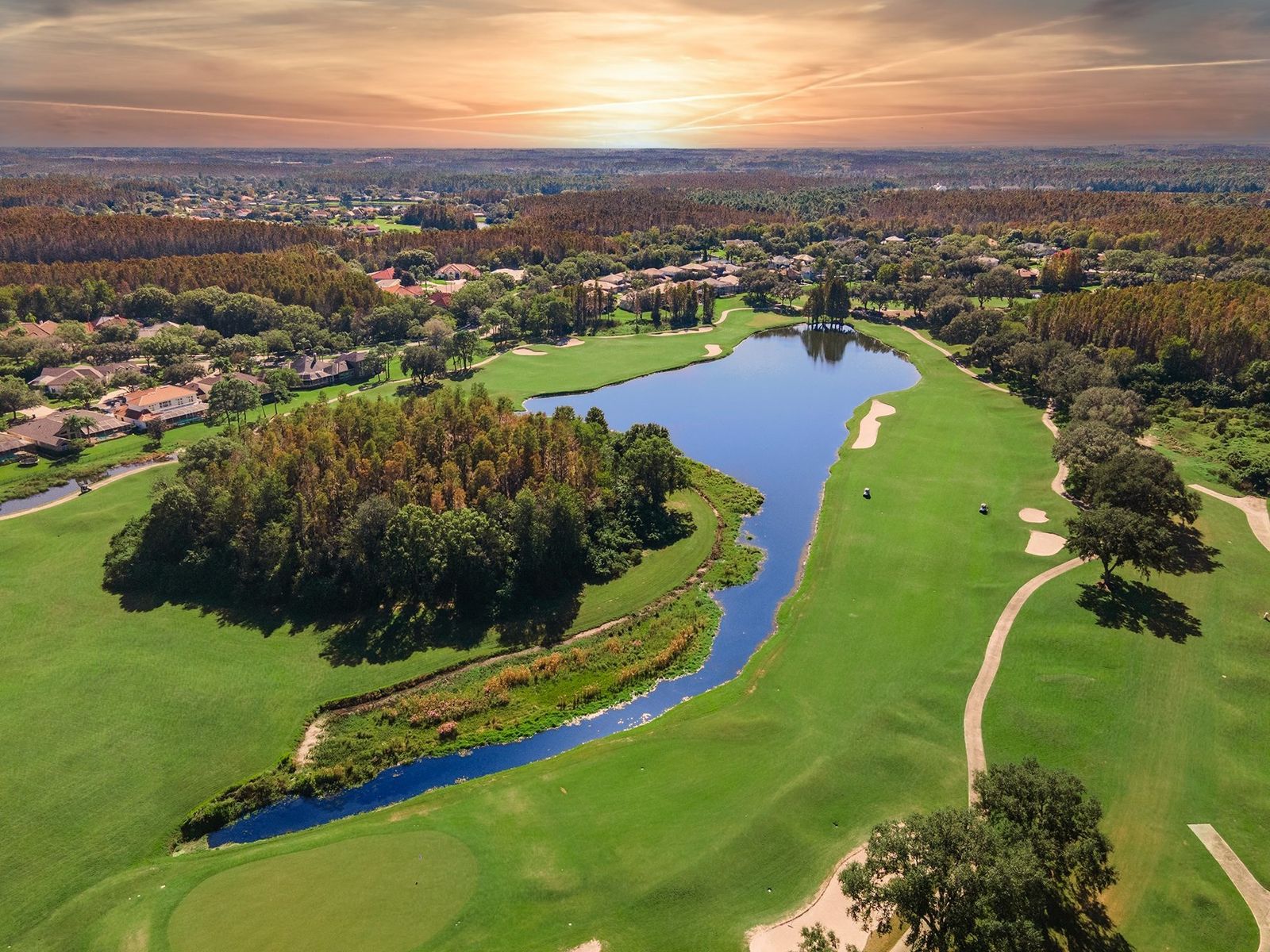Cheval Golf Course Aerial View — TPC Tampa Bay, Lutz FL